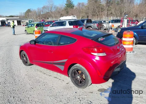2013 Hyundai Veloster Base W/Gray из США, поврежденный, VIN KMHTC6AD1DU149150